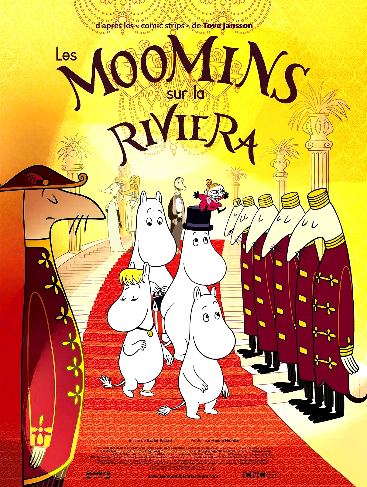 Affiche du film : Les Moomins sur la Riviera