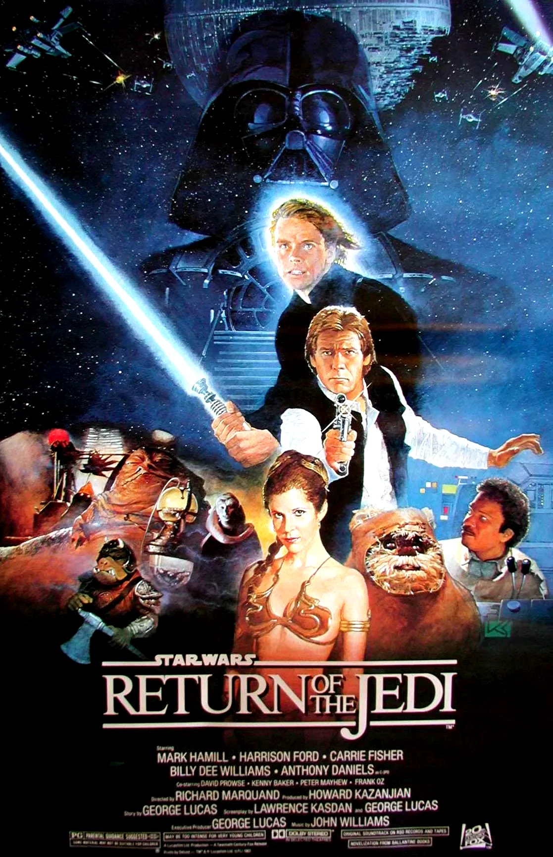Affiche du film : Star Wars : Episode VI - Le retour du Jedi