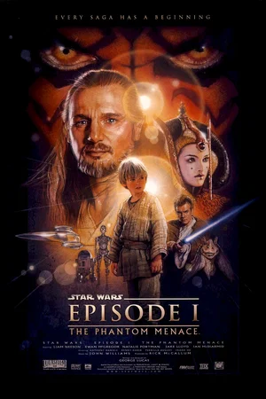 Affiche du film : Star Wars : Episode I - La menace fantôme