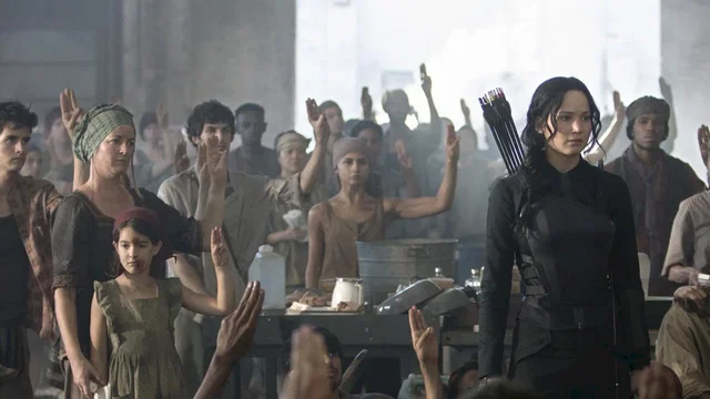 Affiche du film : Hunger games - La révolte : Partie 1