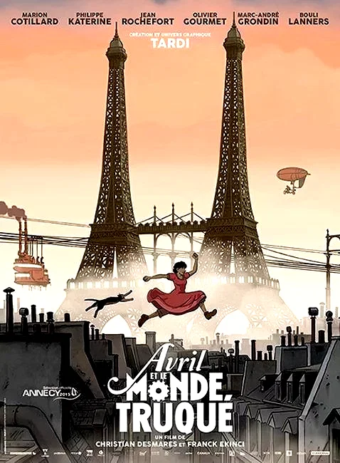 Affiche du film : Avril et le Monde truqué