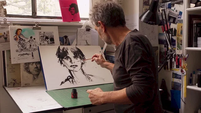 Affiche du film : Edmond, un portrait de Baudoin