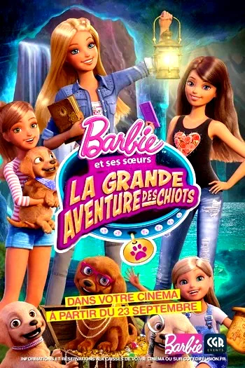 Affiche du film : BARBIE, la Grande Aventure des Chiots