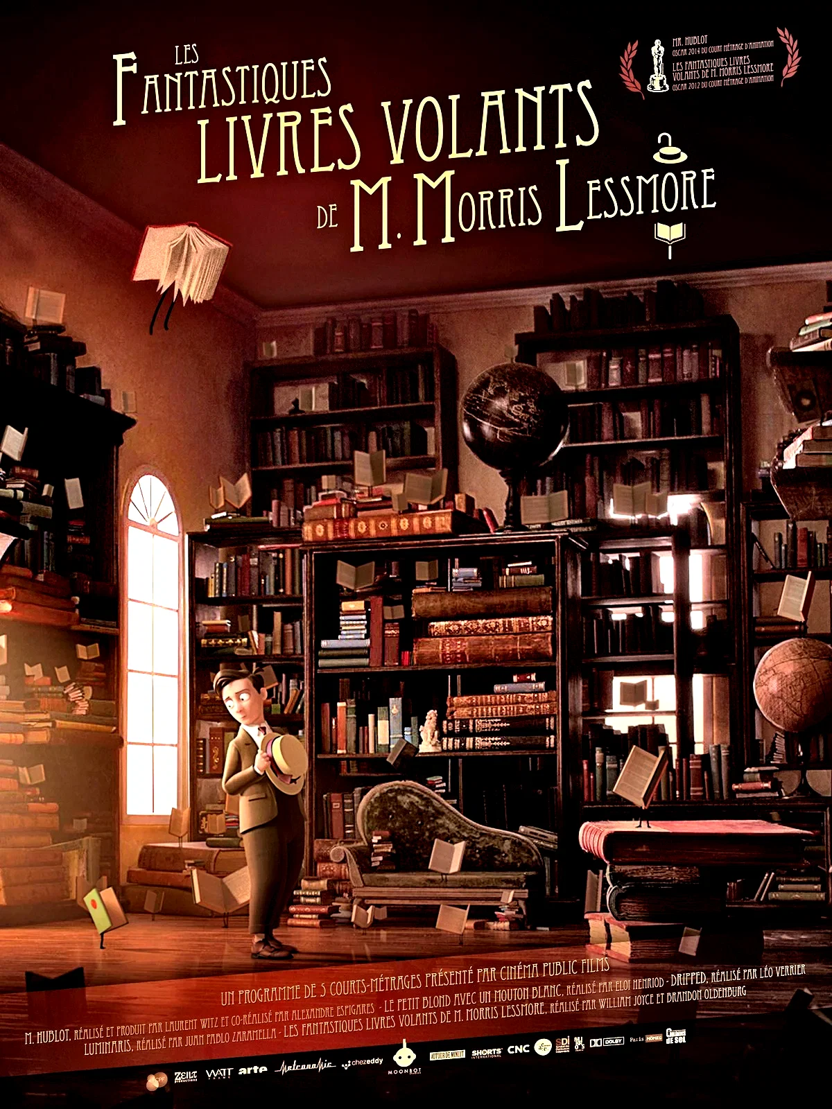 Affiche du film : Les Fantastiques Livres volants de M. Morris Lessmore