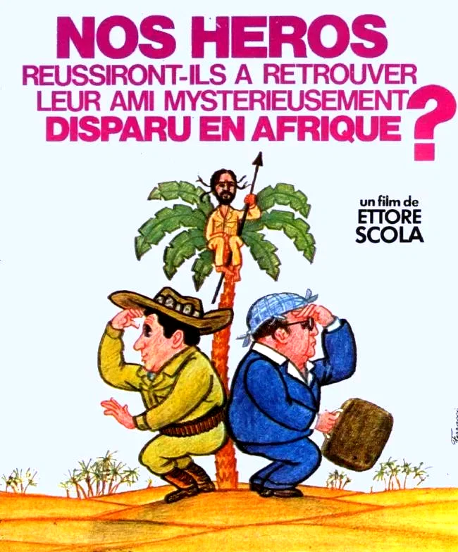 Affiche du film : Nos héros réussiront-ils à retrouver leur ami mystérieusement disparu en Afrique ?