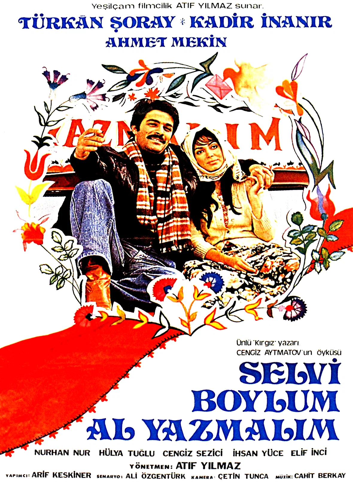 Affiche du film : Ma bien aimée à l'écharpe rouge
