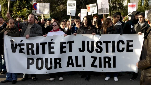 Affiche du film : Qui a tué Ali Ziri ?