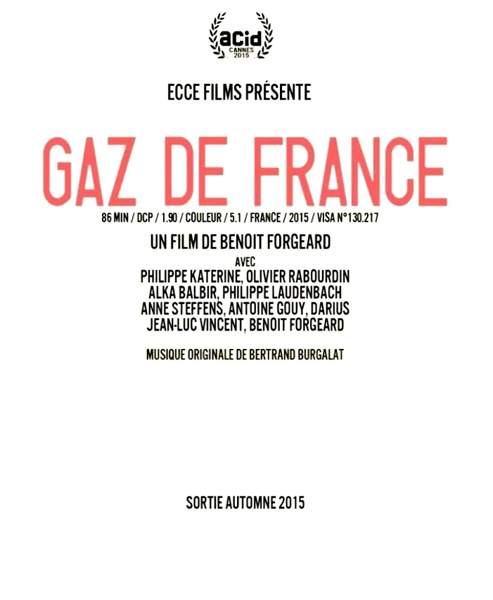 Affiche du film : Gaz de France