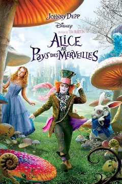 Affiche du film = Alice au pays des merveilles