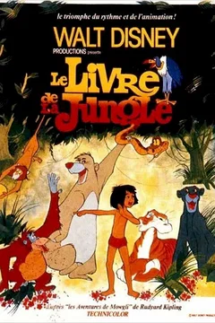Affiche du film = Le livre de la jungle