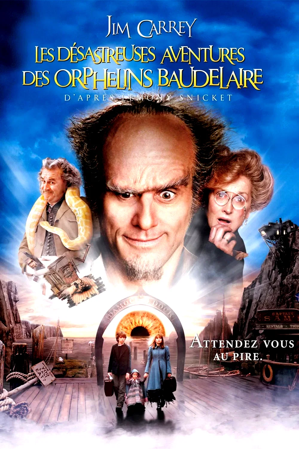 Affiche du film : Les désastreuses aventures des orphelins Baudelaire