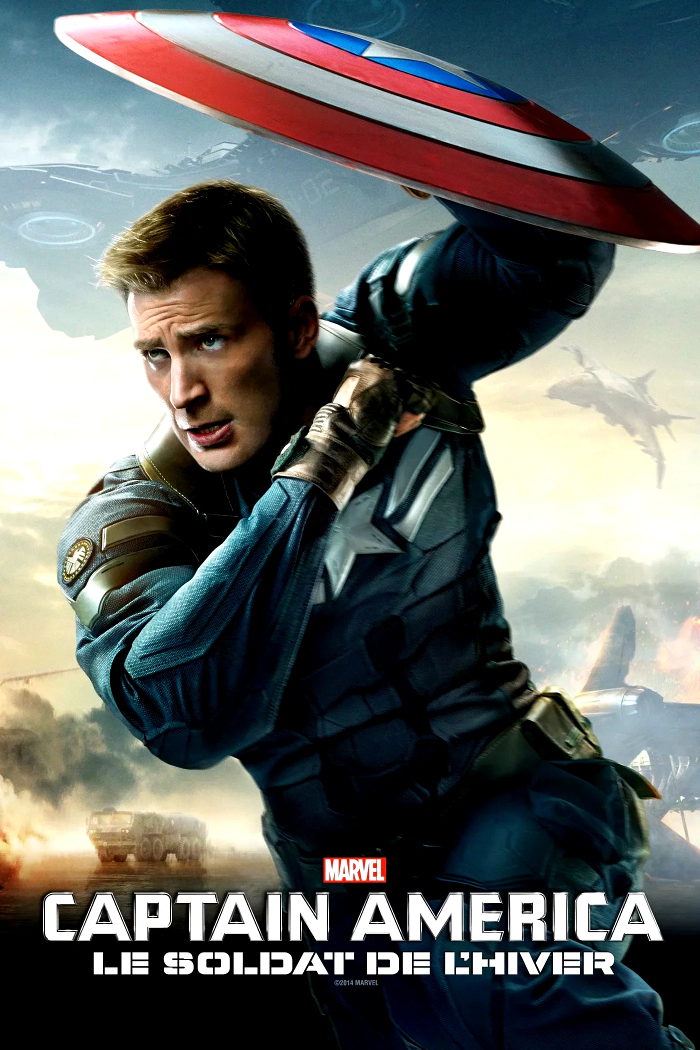 Affiche du film : Captain America, le soldat de l'hiver 