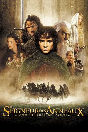 Affiche du film : Le seigneur des anneaux : la communauté de l'anneau