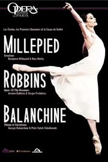 Affiche du film = Millepied / Robbins / Balanchine