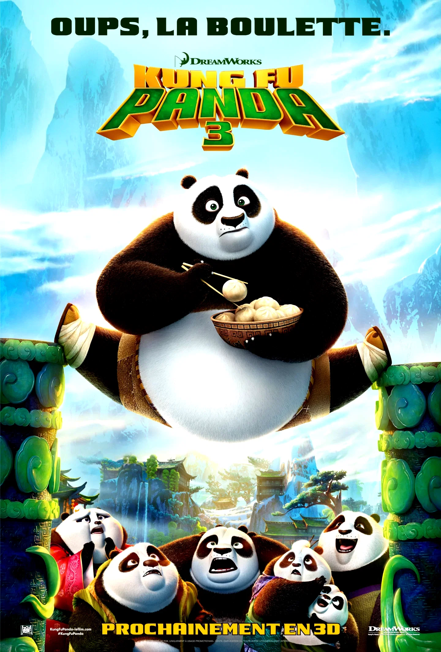 Affiche du film : Kung Fu Panda 3