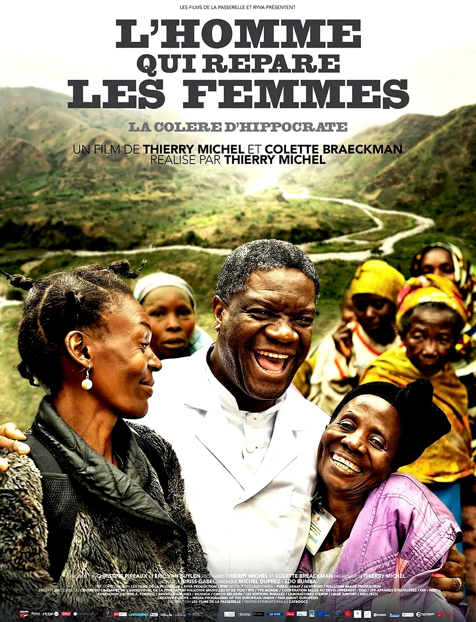 Affiche du film : L'homme qui répare les femmes : la colère d'Hippocrate