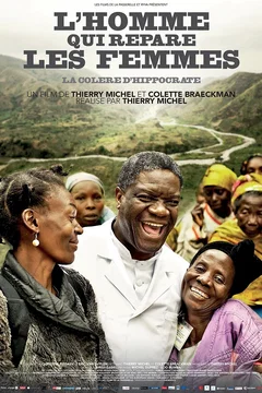 Affiche du film = L'homme qui répare les femmes : la colère d'Hippocrate
