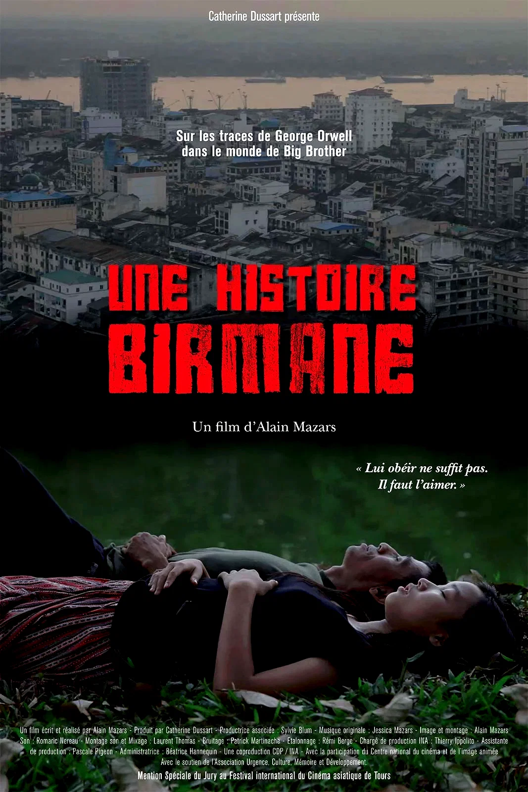 Affiche du film : Une histoire birmane