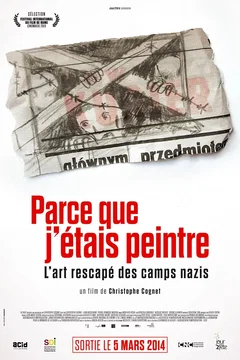 Affiche du film = Parce que j'étais peintre
