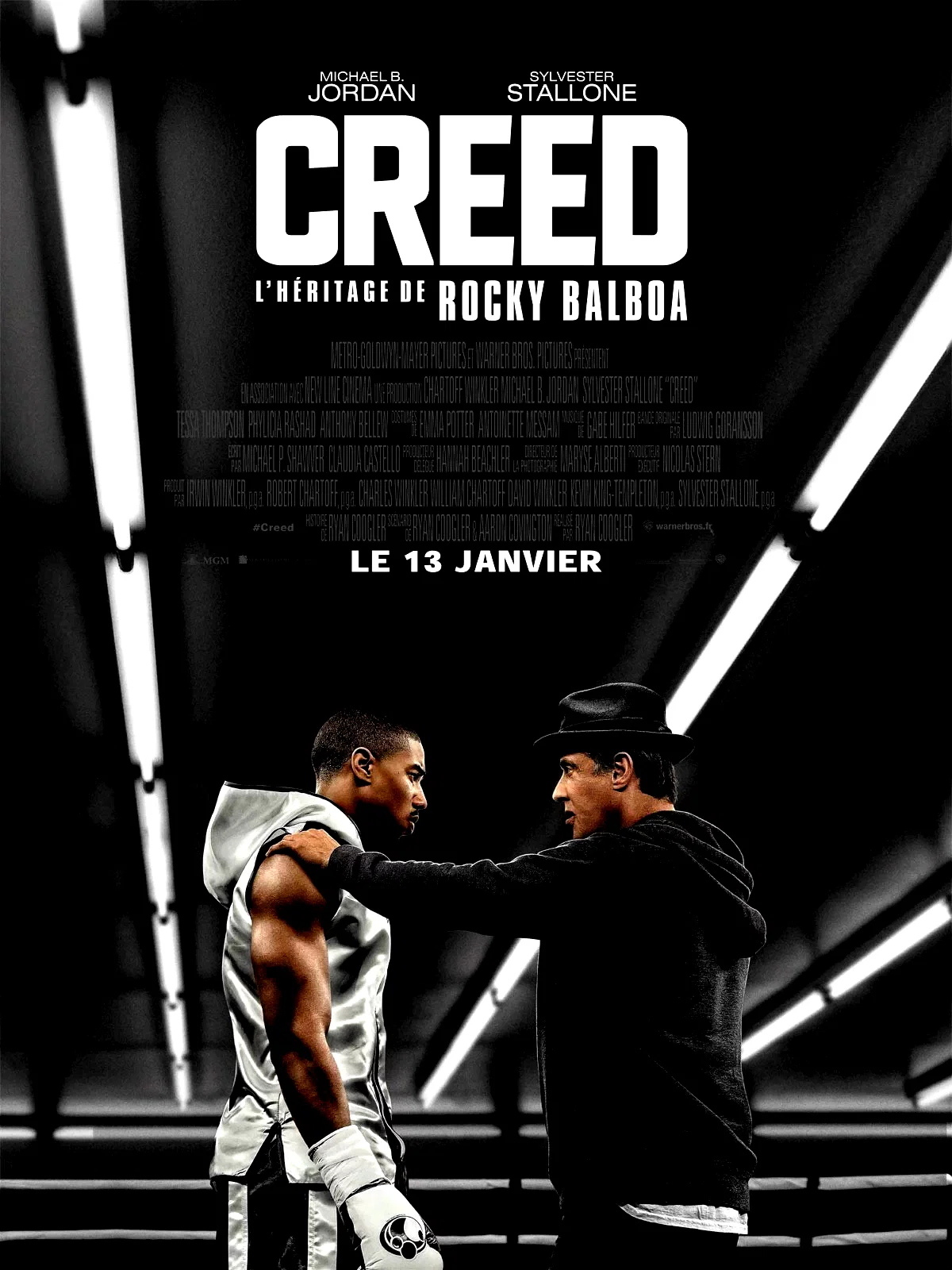 Affiche du film : Creed : l'héritage de Rocky Balboa