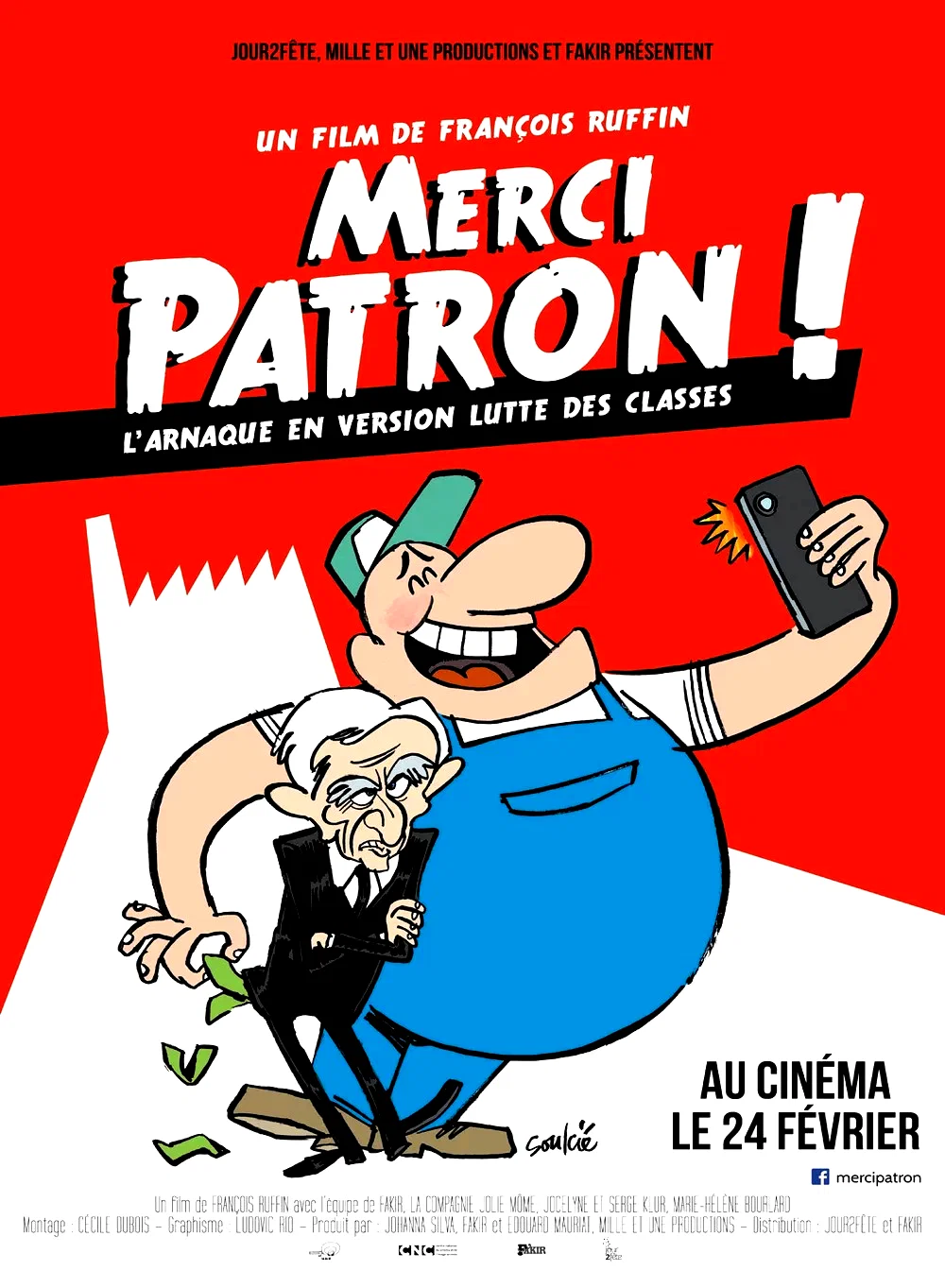 Affiche du film : Merci patron