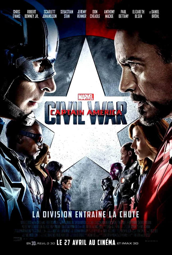 Affiche du film : Captain America: Civil War 