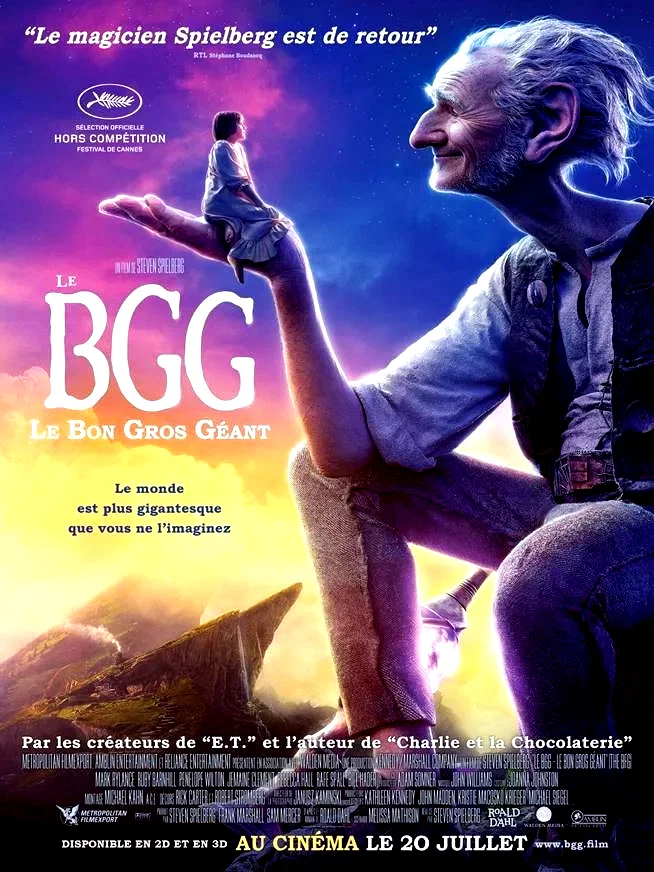 Affiche du film : Le BGG - Le Bon Gros Géant