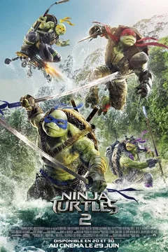 Affiche du film Ninja Turtles 2