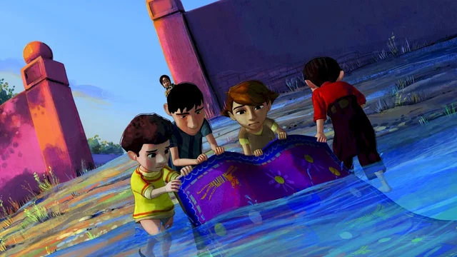 Affiche du film : Iqbal, l'enfant qui n'avait pas peur