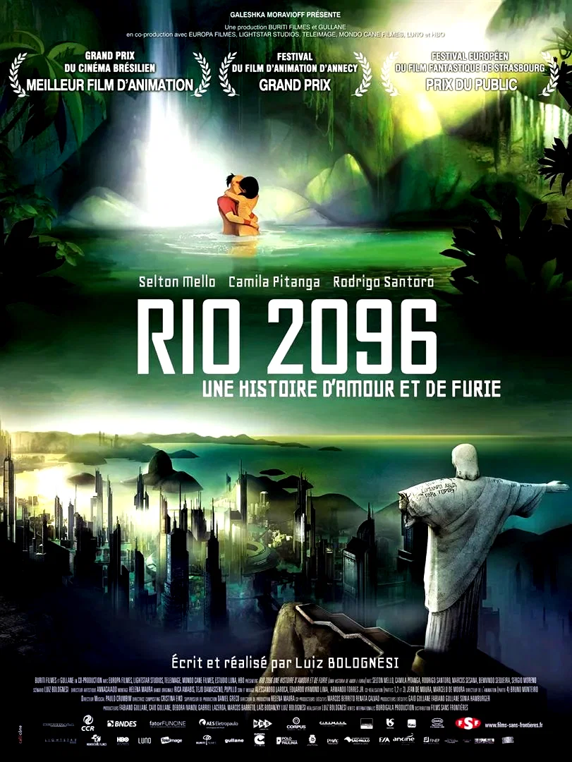 Affiche du film : Rio 2096 : une histoire d'amour et de furie