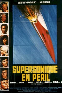 Affiche du film Supersonique en peril