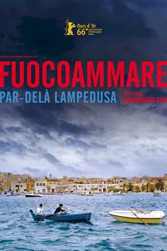 Affiche du film = Fuocoammare