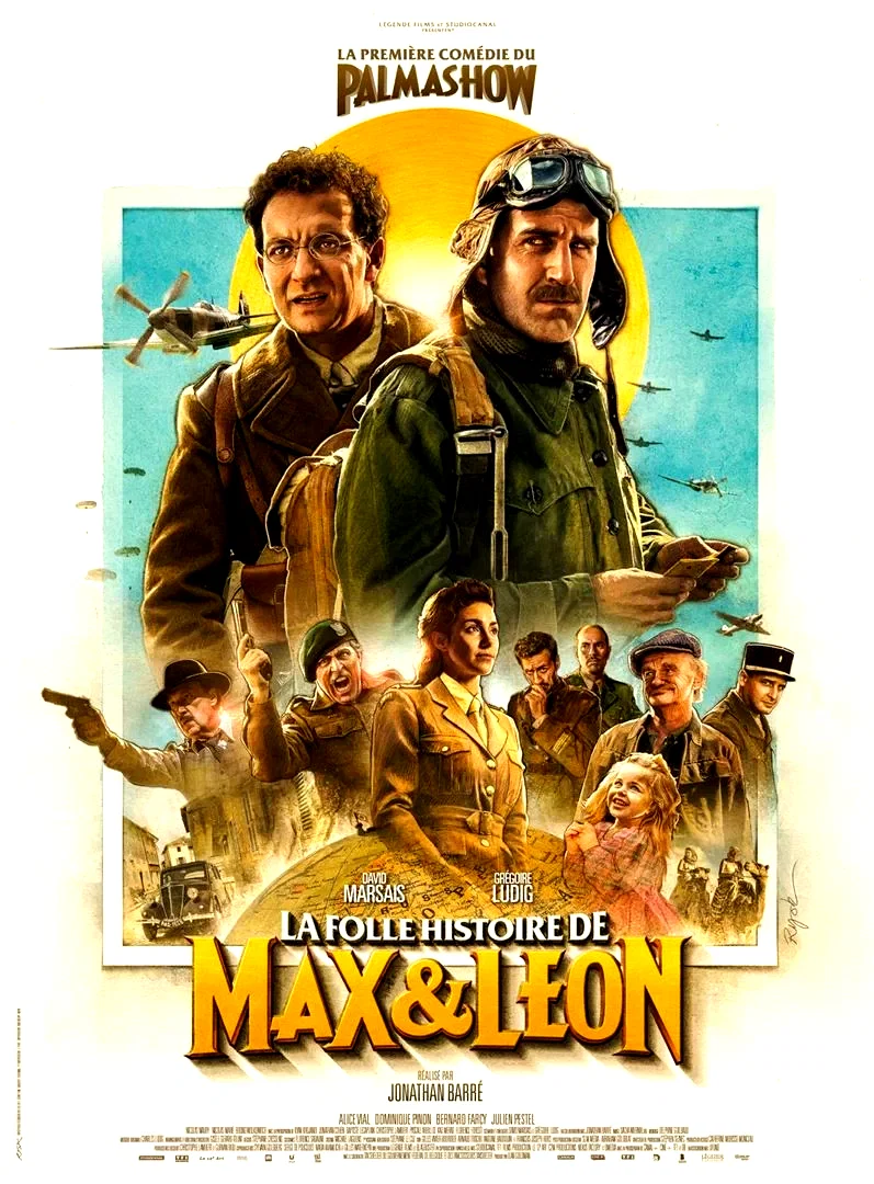 Affiche du film : La Folle Histoire de Max et Léon