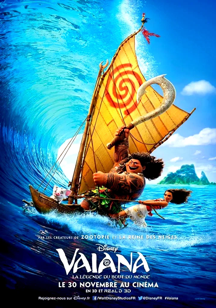 Affiche du film : Vaiana, la légende du bout du monde