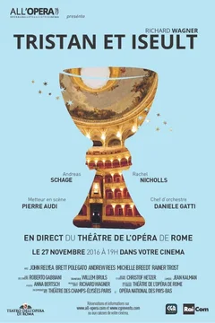 Affiche du film = Tristan et Isolde (Théâtre de l'Opéra de Rome)