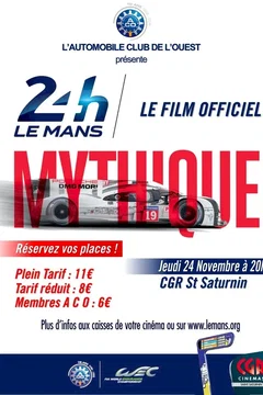 Affiche du film = Les 24 heures du Mans