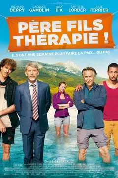Affiche du film = Père fils thérapie !