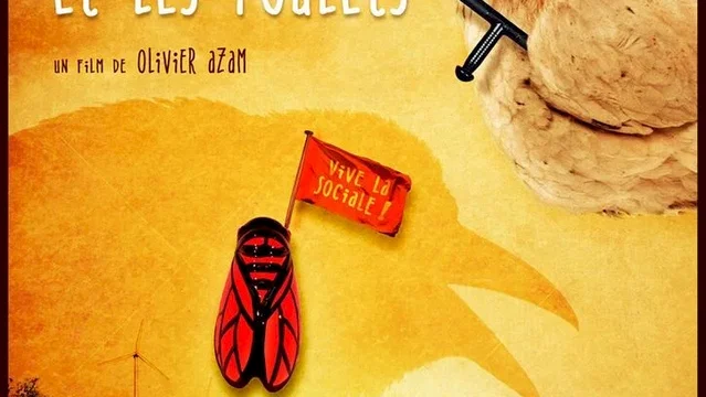 Affiche du film : La Cigale, le corbeau et les poulets