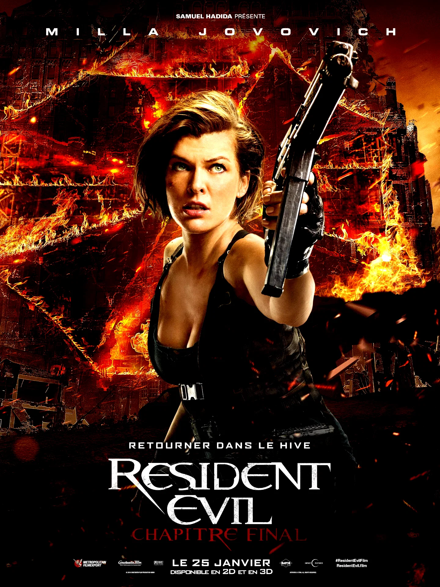 Affiche du film : Resident Evil : chapitre final