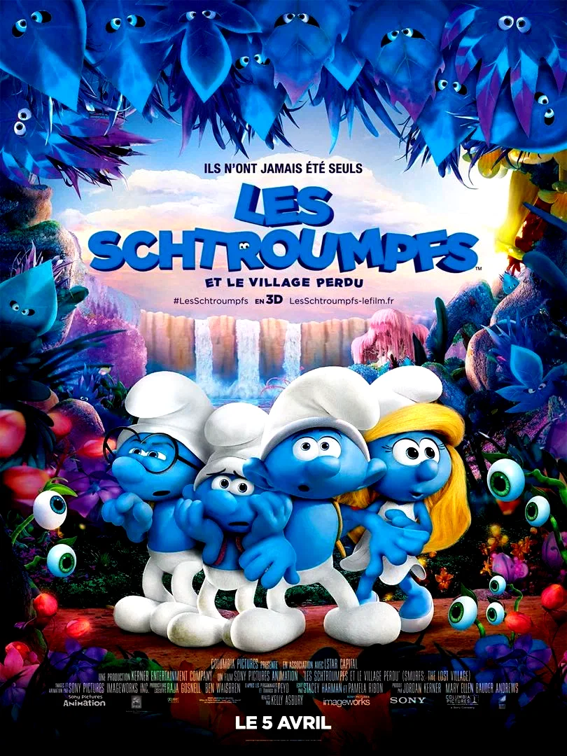 Affiche du film : Les Schtroumpfs et le village perdu