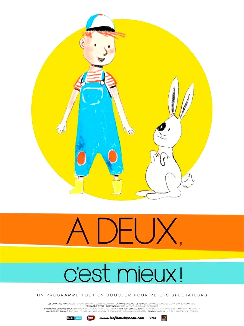 Affiche du film : A deux, c'est mieux !