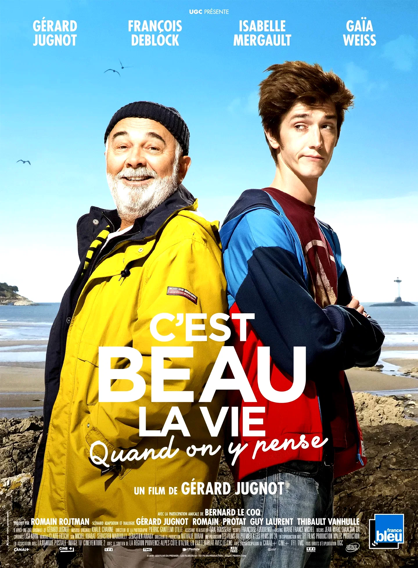 Affiche du film : C'est beau la vie quand on y pense