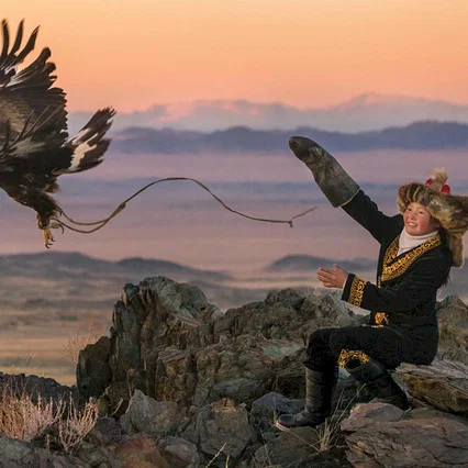 Miniature photo du film : La jeune fille et son aigle
