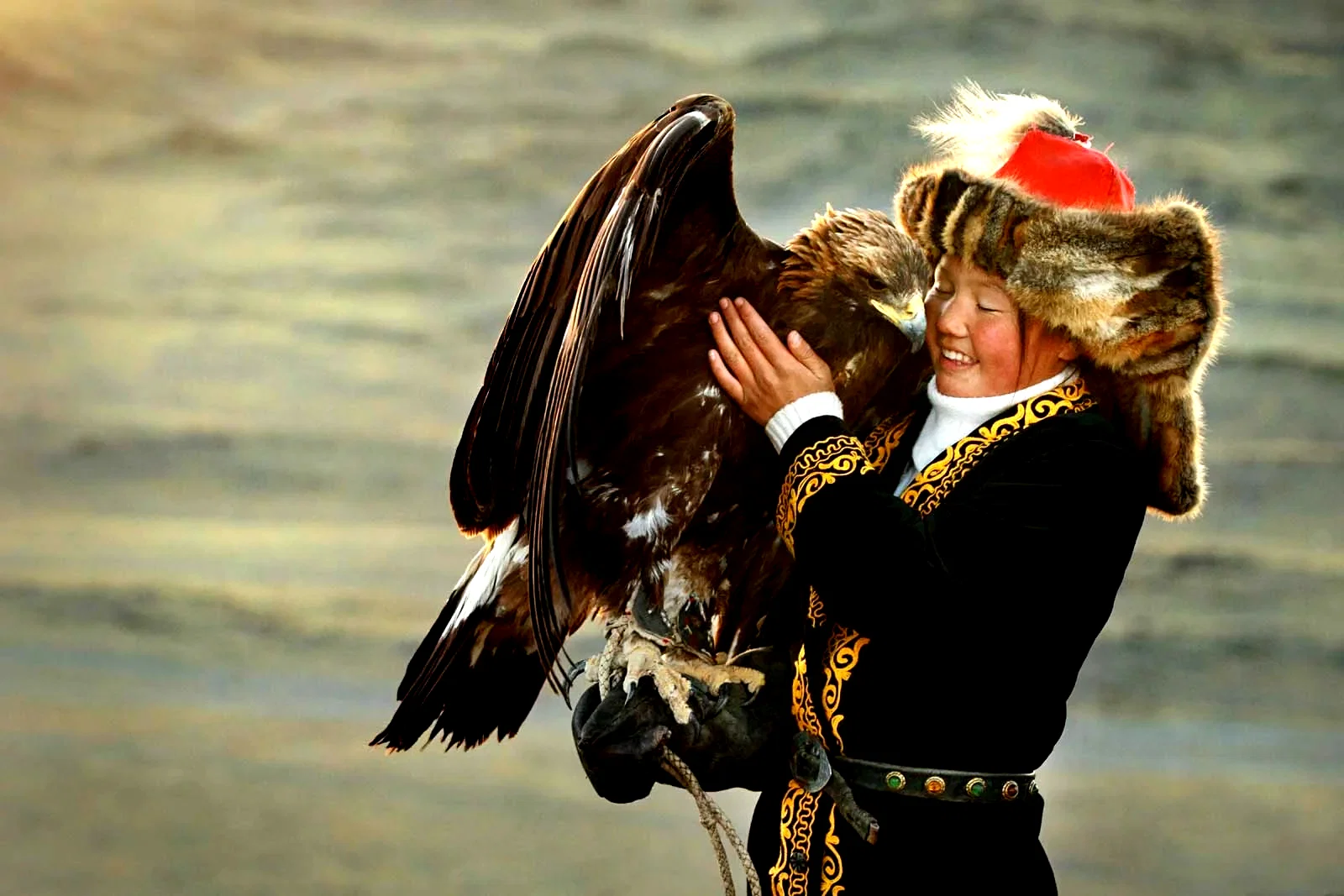 Photo du film : La jeune fille et son aigle