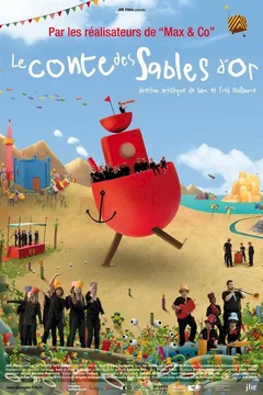 Affiche du film = Le conte des sables d'or