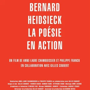 Photo du film : Bernard Heidsieck, la poésie en action