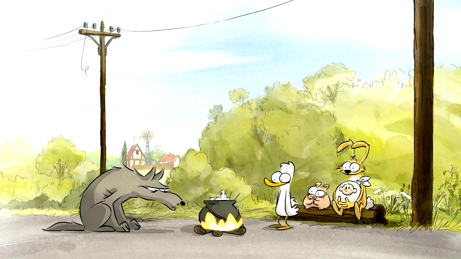 Photo 2 du film : Le grand méchant renard & autres contes
