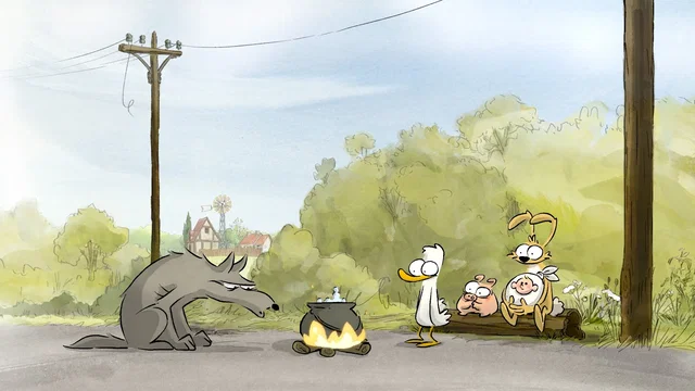 Photo 2 du film : Le grand méchant renard & autres contes