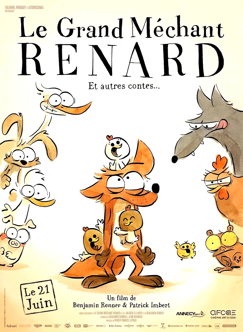 Affiche du film : Le grand méchant renard & autres contes