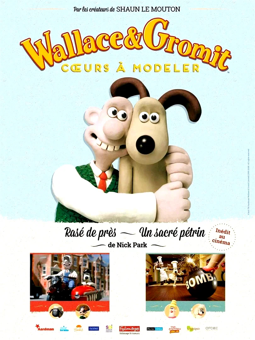 Affiche du film : Wallace & Gromit : coeurs à modeler